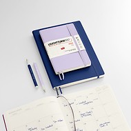 Monatsplaner mit Notizbuch, Englisch